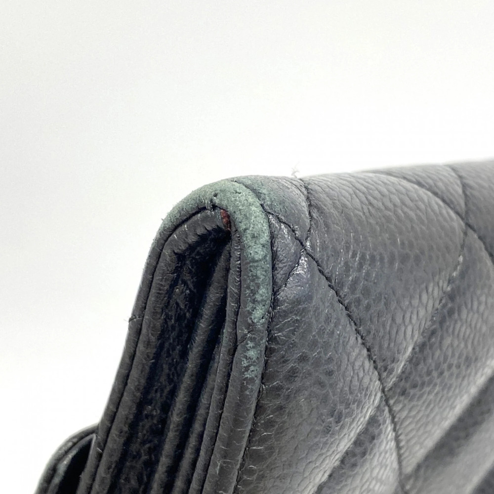 CHANEL Black Caviar Leather Wallet - Picture 5 of 12